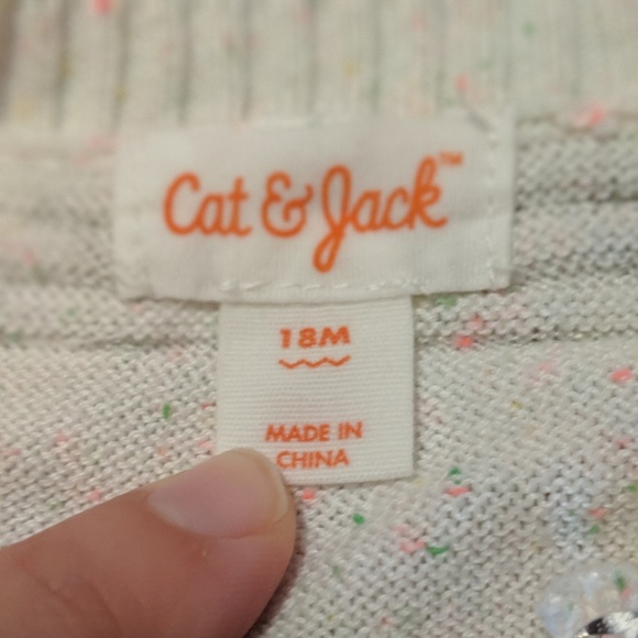 Cat & Jack Dress & Sweater Set - Picture 4 of 4